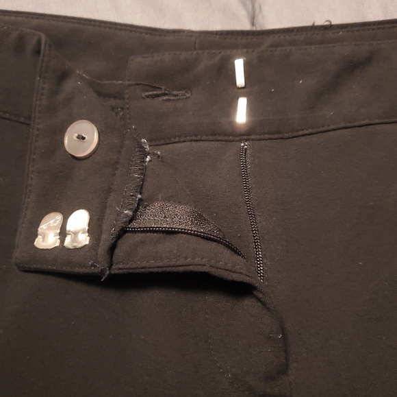 Briggs New York Black Wide Leg Slacks - Picture 2 of 4